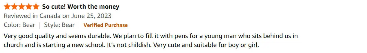 Silicone Pencil Case